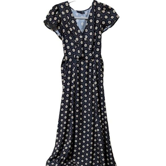 Modcloth Dresses & Skirts - Modcloth v-neck back tie maxi dress flowers, Daisy, flowy, boho, bohemia…